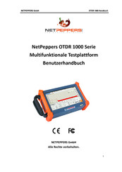 NetPeppers OTDR 1000 Serie Benutzerhandbuch