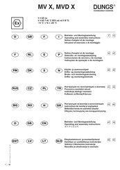 Dungs MVD 2050 S02 X Betriebs- Und Montageanleitung
