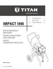 Titan Impact 1040 Betriebsanleitung