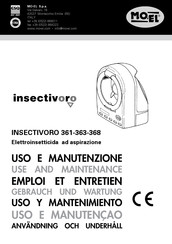 MO-EL INSECTIVORO 363G Gebrauch Und Wartung