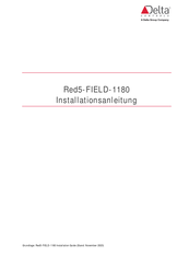 Delta Controls Red5-FIELD-1180 Installationsanleitung