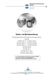 Kirchner und Tochter KFS-EM EEx Einbau- Und Betriebsanleitung