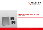 telenot UFM 260 Technische Beschreibung