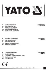 YATO YT-8271 Bedienungsanleitung