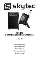 Skytec TEC 075 Gebrauchsanleitung
