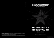 Blackstar HT METAL 1 Bedienungsanleitung