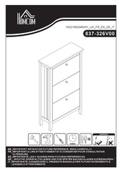 HOMCOM 837-326V00 Montageanleitung