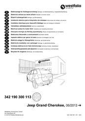 Westfalia Automotive 342 190 300 113 Originalbetriebsanleitung