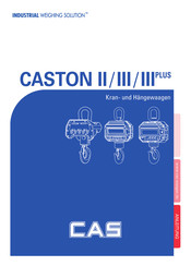 CAS CASTON III plus Anleitung