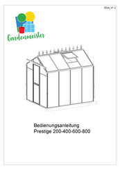 GardenMeister Prestige 400 Bedienungsanleitung