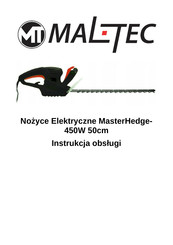 MALTEC MasterHedge 450W Bedienungsanleitung