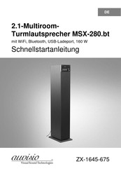 Auvisio ZX-1645 Schnellstartanleitung