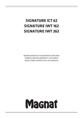 Magnat SIGNATURE IWT 162 Bedienungsanleitung/Garantiekunde