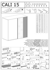 Forte CALI 15 Montageanleitung