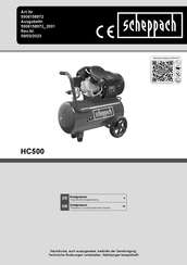 Scheppach HC500 Original Bedienungsanleitung