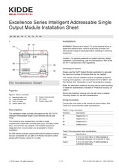 Kidde Excellence Serie Installationsanweisungen