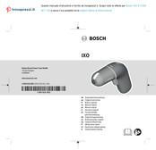 Bosch IXO 6 0 603 9C7 100 Originalbetriebsanleitung
