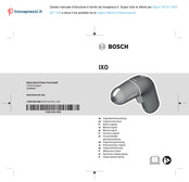 Bosch IXO Originalbetriebsanleitung