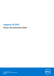 Dell Inspiron 15 3511 Einrichtung Und Technische Daten