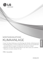LG PQRCVSL0 Montageanleitung