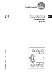 IFM Electronic efector190 DTE104 Bedienungsanleitung