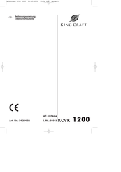 King Craft 34.204.32 Bedienungsanleitung