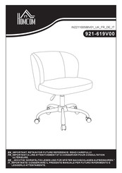 HOMCOM 921-619V00 Bedienungsanleitung