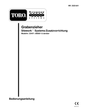 Toro Sitework 22447 Bedienungsanleitung