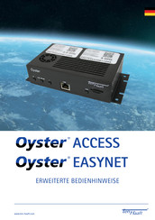 Ten-Haaft Oyster EASYNET Erweiterte Bedienhinweise