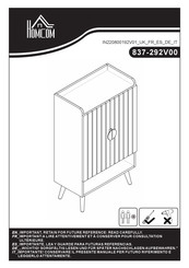HOMCOM 837-292V00 Bedienungsanleitung