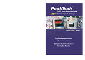 PeakTech P2695 Bedienungsanleitung