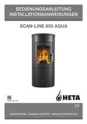 Heta SCAN-LINE 805 AQUA Bedienungsanleitung, Installationsanweisungen