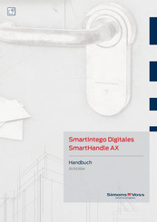 Simons Voss Technologies SmartHandle AX Handbuch