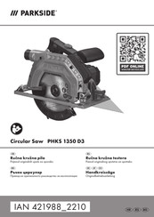 Parkside PHKS 1350 D3 Originalbetriebsanleitung