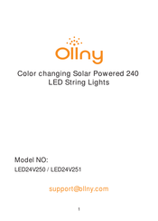 Ollny LED24V250 Bedienungsanleitung