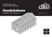 Bio Green GH-HO-210-405 Installations- Und Gebrauchsanweisung