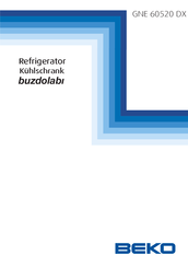 Beko GNE 60520 DX Bedienungsanleitung