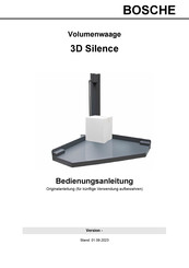 Bosche 3D Silence 800 Bedienungsanleitung