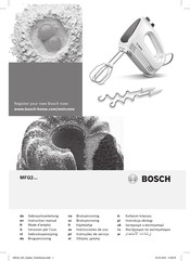 Bosch MFQ2210YS Gebrauchsanleitung