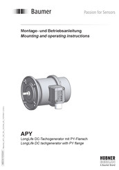 Baumer APY Montage- Und Betriebsanleitung