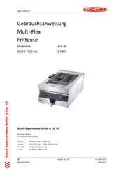 Scholl Multi-Flex SH/FR 7200-ML Gebrauchsanweisung