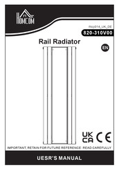 HOMCOM 820-310V00 Bedienungsanleitung