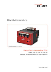 primes FocusParameterMonitor FPM 100 Originalbetriebsanleitung