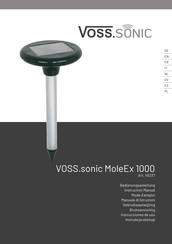 VOSS VOSS.sonic MoleEx 1000 Bedienungsanleitung