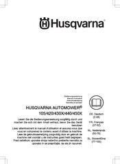 Husqvarna Automower 420 Bedienungsanweisung