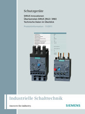 Siemens SIRIUS 3RU2 Produktinformation