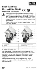 MSA Ultra Elite-H Kurzanleitung