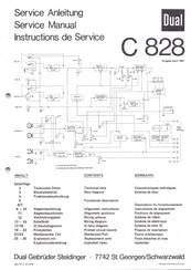 Dual C 828 Serviceanleitung