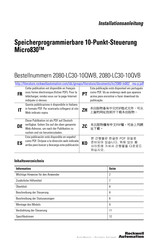 Rockwell Automation 2080-LC30-10QVB Installationsanleitung