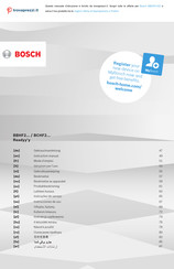 Bosch Readyy'y BBHF214G Gebrauchsanleitung